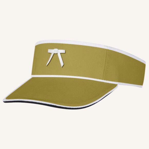 M.A.M.A. Bow Collection - Women's Visor Hat | Olive - Picture 1 of 1
